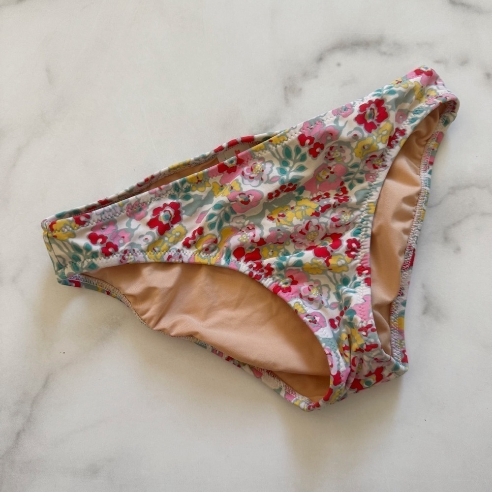 Crewcuts Girls Floral Bikini Botto Swim Suit Size 12
